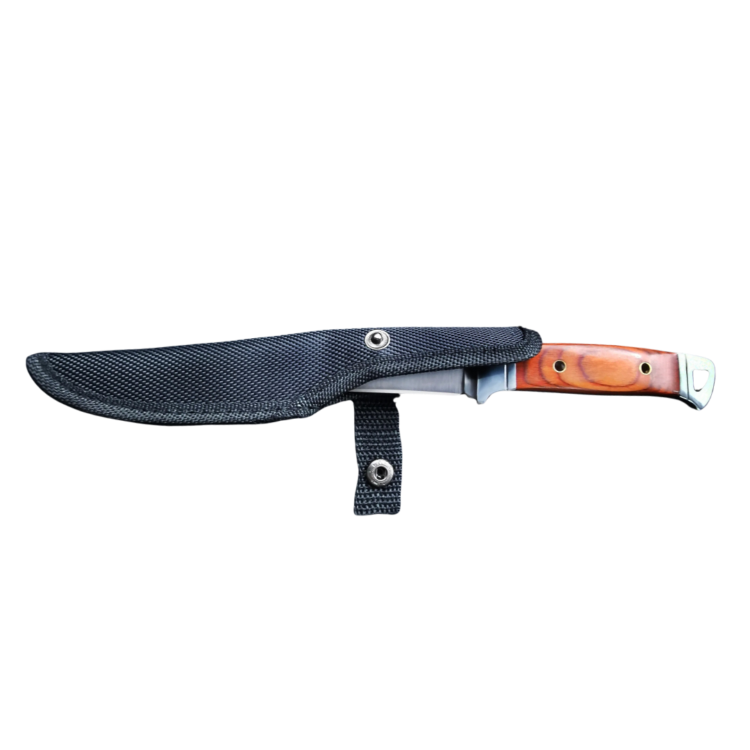 Couteau de chasse avec etui en tissu Le couteau vente en ligne